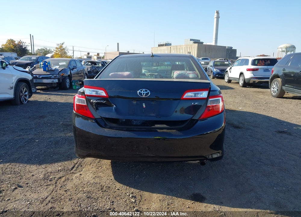 2012 TOYOTA CAMRY LE VIN: 4T4BF1FK4CR164808