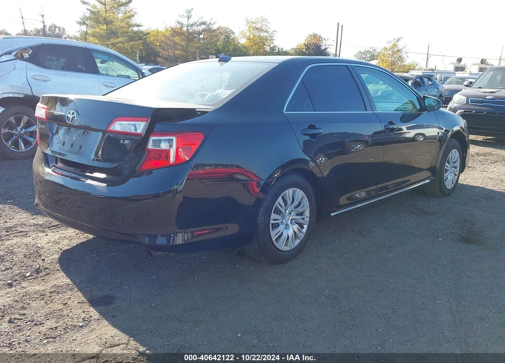 2012 TOYOTA CAMRY LE VIN: 4T4BF1FK4CR164808
