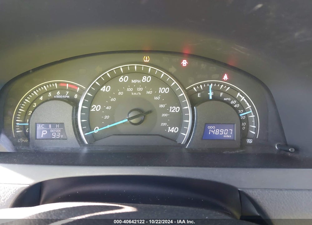 2012 TOYOTA CAMRY LE VIN: 4T4BF1FK4CR164808