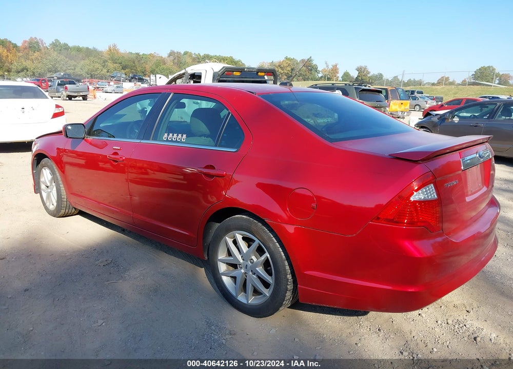 2012 FORD FUSION SEL VIN: 3FAHP0JA2CR406605
