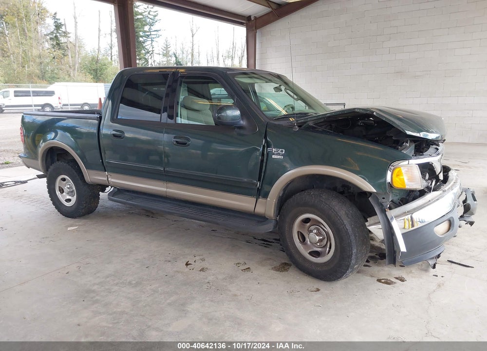 2002 FORD F-150 LARIAT/XLT VIN: 1FTRW08LX2KD59853