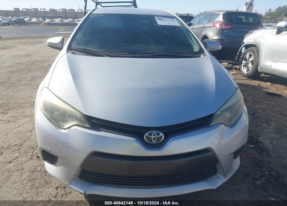 2015 TOYOTA COROLLA LE VIN: 5YFBURHE7FP284467