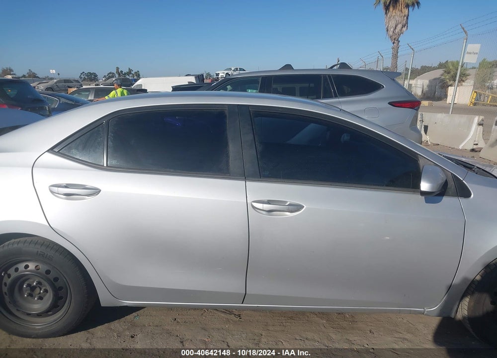 2015 TOYOTA COROLLA LE VIN: 5YFBURHE7FP284467