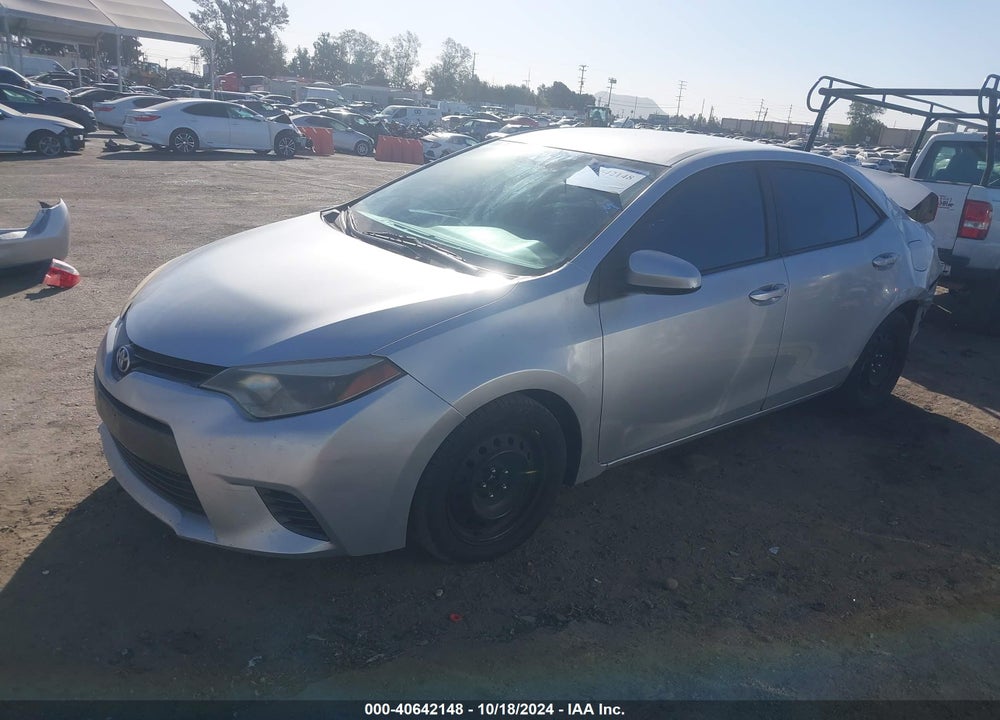 2015 TOYOTA COROLLA LE VIN: 5YFBURHE7FP284467