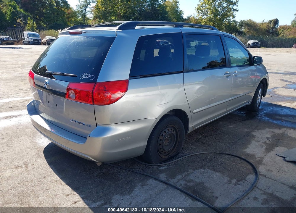 2007 TOYOTA SIENNA LE VIN: 5TDZK23C37S023914