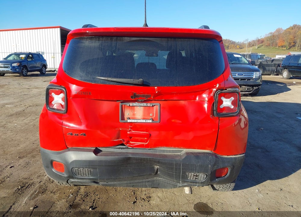 2018 JEEP RENEGADE UPLAND EDITION 4X4 VIN: ZACCJBAB3JPH14335