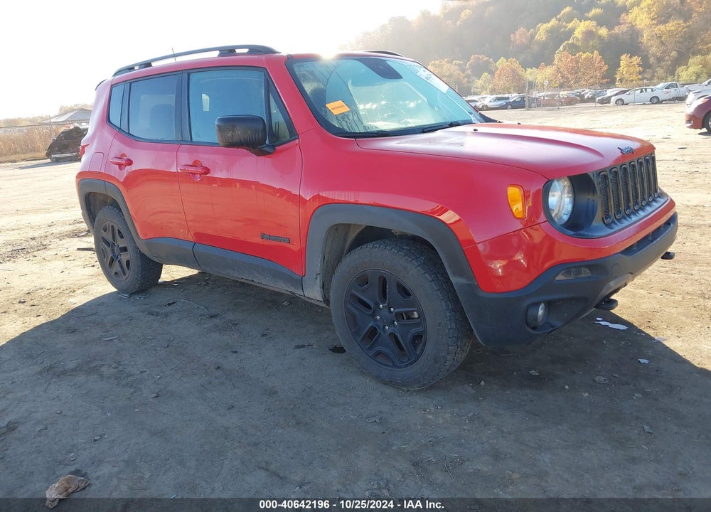 2018 JEEP RENEGADE UPLAND EDITION 4X4 VIN: ZACCJBAB3JPH14335
