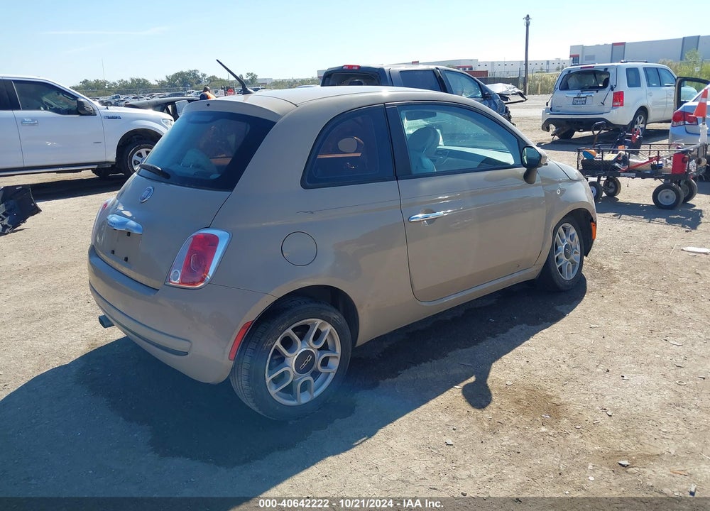 2012 FIAT 500 POP VIN: 3C3CFFAR1CT339521
