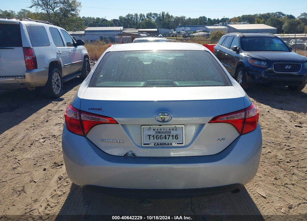 2017 TOYOTA COROLLA VIN: 2T1BURHE8HC812133