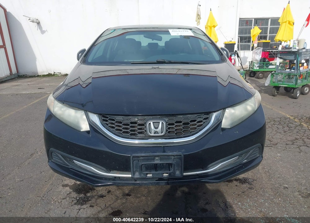 2013 HONDA CIVIC LX VIN: 19XFB2F5XDE216521