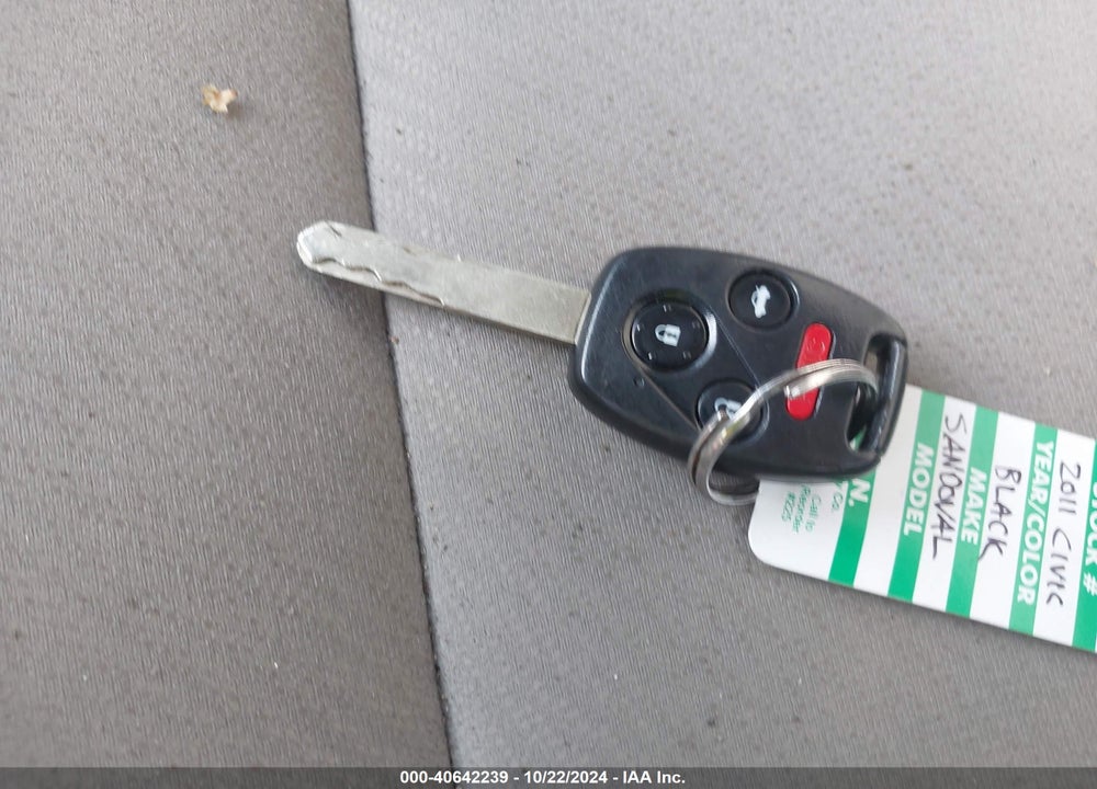 2013 HONDA CIVIC LX VIN: 19XFB2F5XDE216521