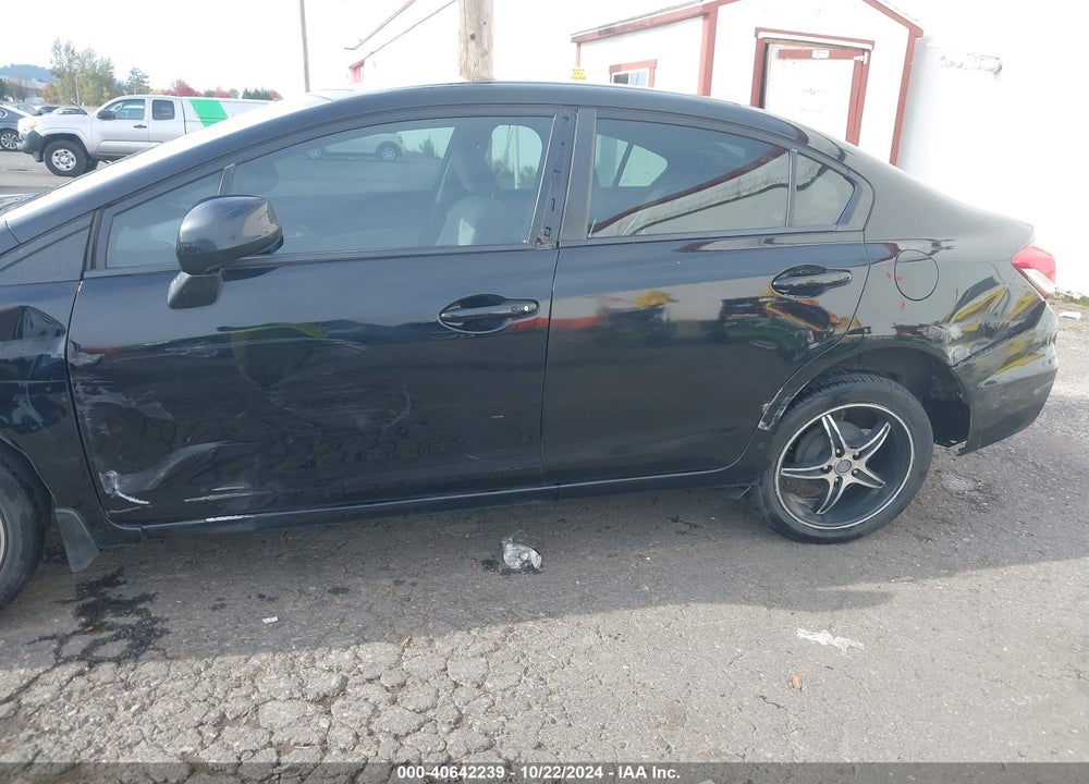 2013 HONDA CIVIC LX VIN: 19XFB2F5XDE216521