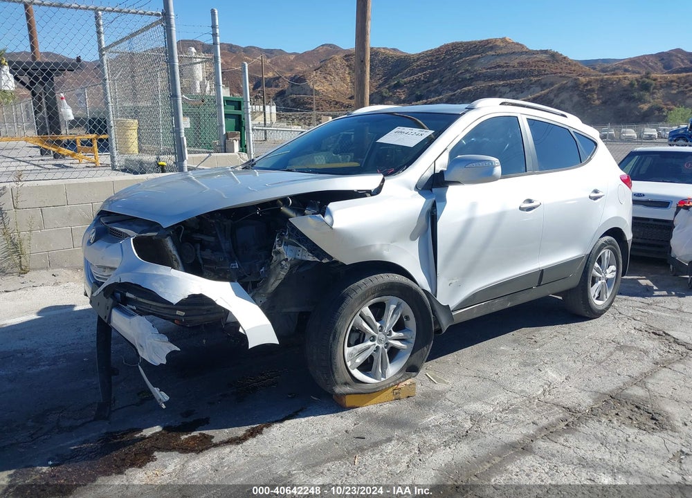 2012 HYUNDAI TUCSON GLS VIN: KM8JU3AC2CU498956