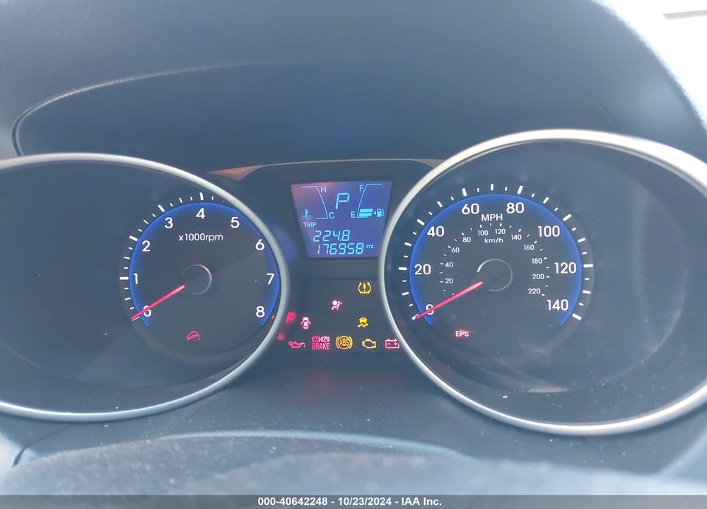 2012 HYUNDAI TUCSON GLS VIN: KM8JU3AC2CU498956