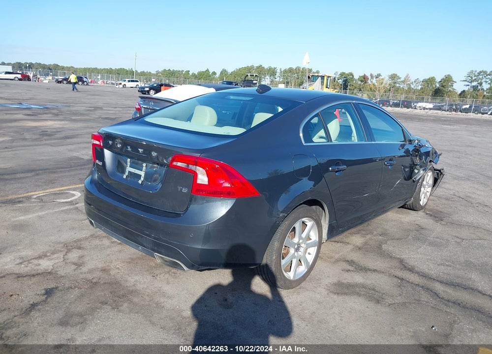 2016 VOLVO S60 T5 DRIVE-E PREMIER VIN: YV126MFK5G2396653