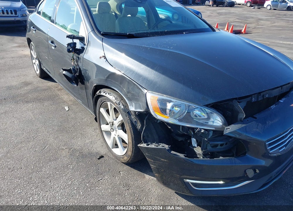 2016 VOLVO S60 T5 DRIVE-E PREMIER VIN: YV126MFK5G2396653