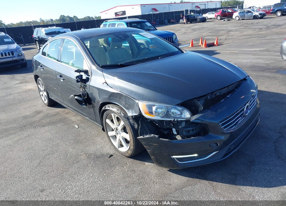 2016 VOLVO S60 T5 DRIVE-E PREMIER VIN: YV126MFK5G2396653