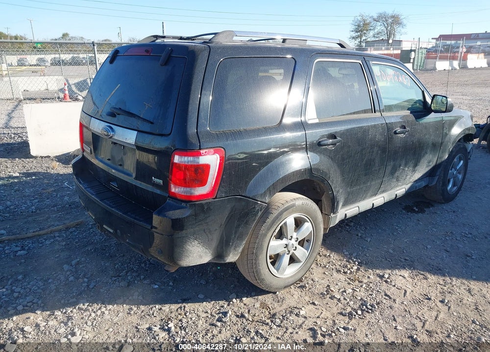 2012 FORD ESCAPE LIMITED VIN: 1FMCU0EG3CKC36587