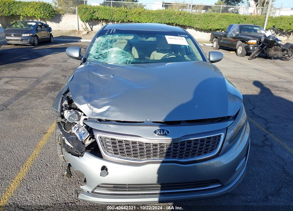 2016 KIA OPTIMA HYBRID EX VIN: KNAGN4AD2G5093915