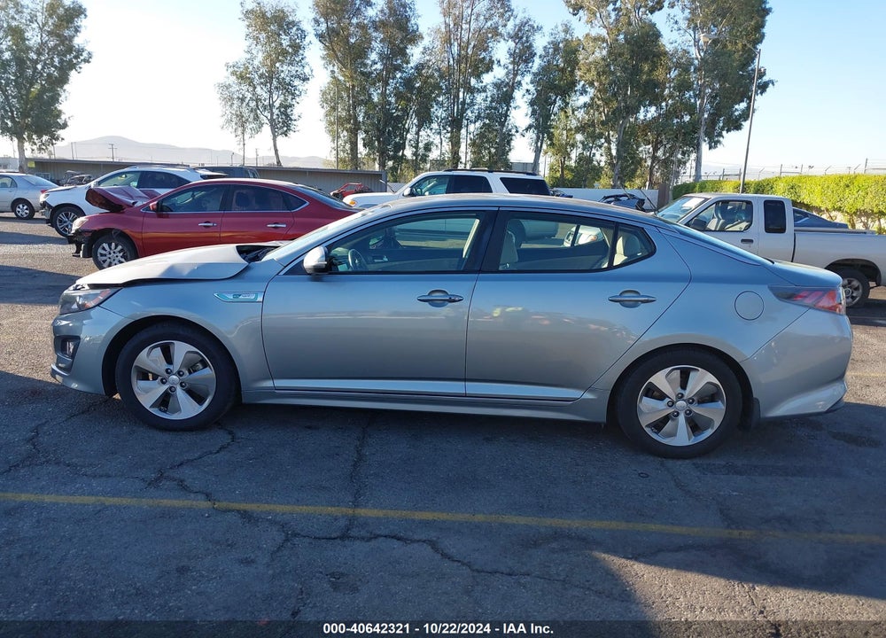2016 KIA OPTIMA HYBRID EX VIN: KNAGN4AD2G5093915