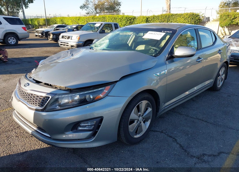 2016 KIA OPTIMA HYBRID EX VIN: KNAGN4AD2G5093915