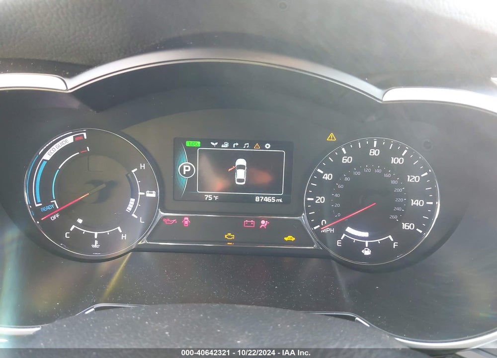 2016 KIA OPTIMA HYBRID EX VIN: KNAGN4AD2G5093915