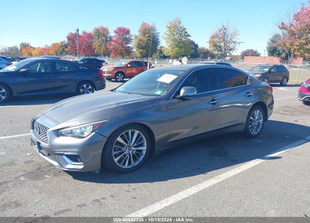 2018 INFINITI Q50 3.0T LUXE VIN: JN1EV7AR7JM435303