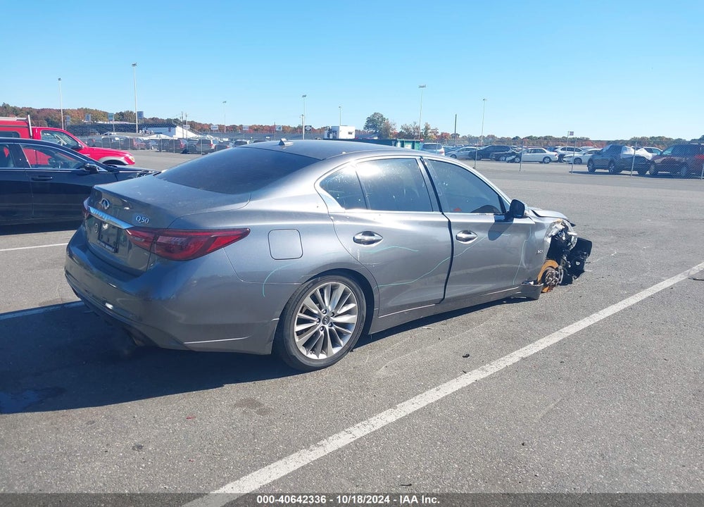 2018 INFINITI Q50 3.0T LUXE VIN: JN1EV7AR7JM435303