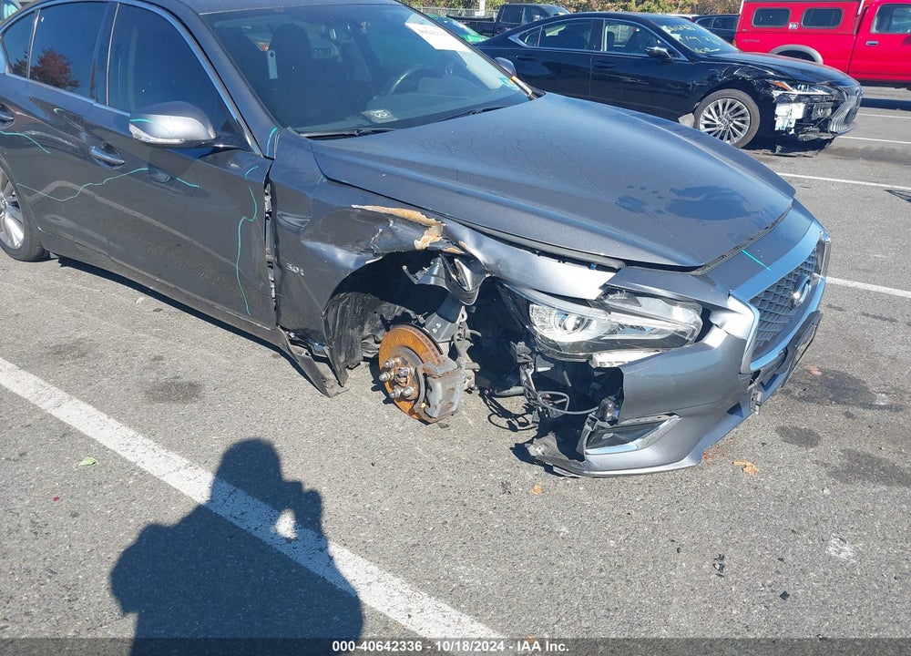 2018 INFINITI Q50 3.0T LUXE VIN: JN1EV7AR7JM435303
