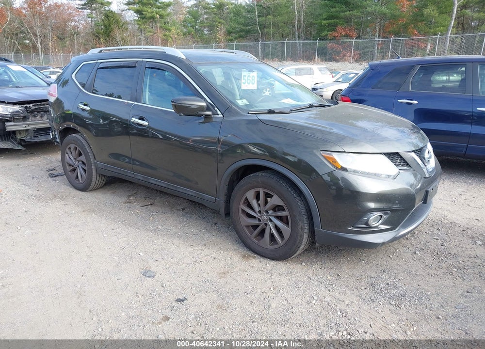 2016 NISSAN ROGUE SL VIN: 5N1AT2MVXGC911549