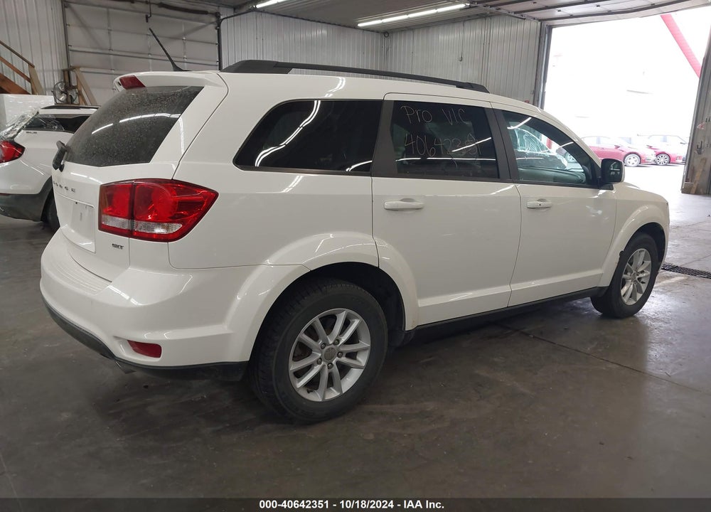 2014 DODGE JOURNEY SXT VIN: 3C4PDDBG4ET271335