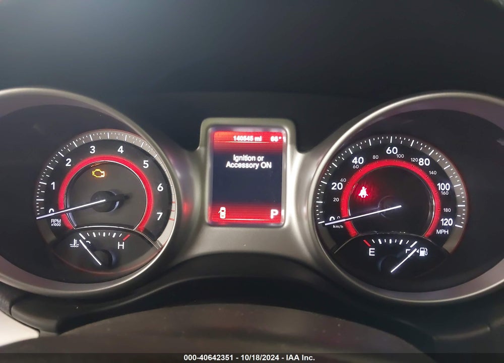 2014 DODGE JOURNEY SXT VIN: 3C4PDDBG4ET271335
