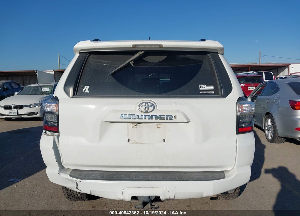 2018 TOYOTA 4RUNNER SR5 PREMIUM VIN: JTEZU5JR3J5182234