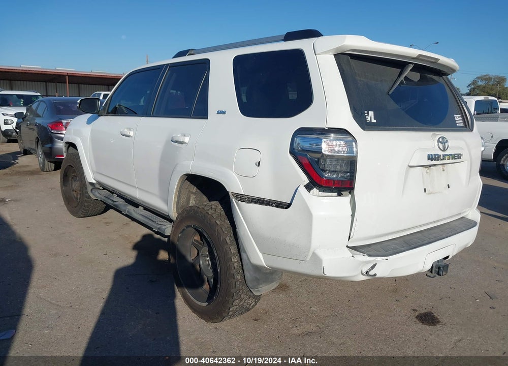 2018 TOYOTA 4RUNNER SR5 PREMIUM VIN: JTEZU5JR3J5182234