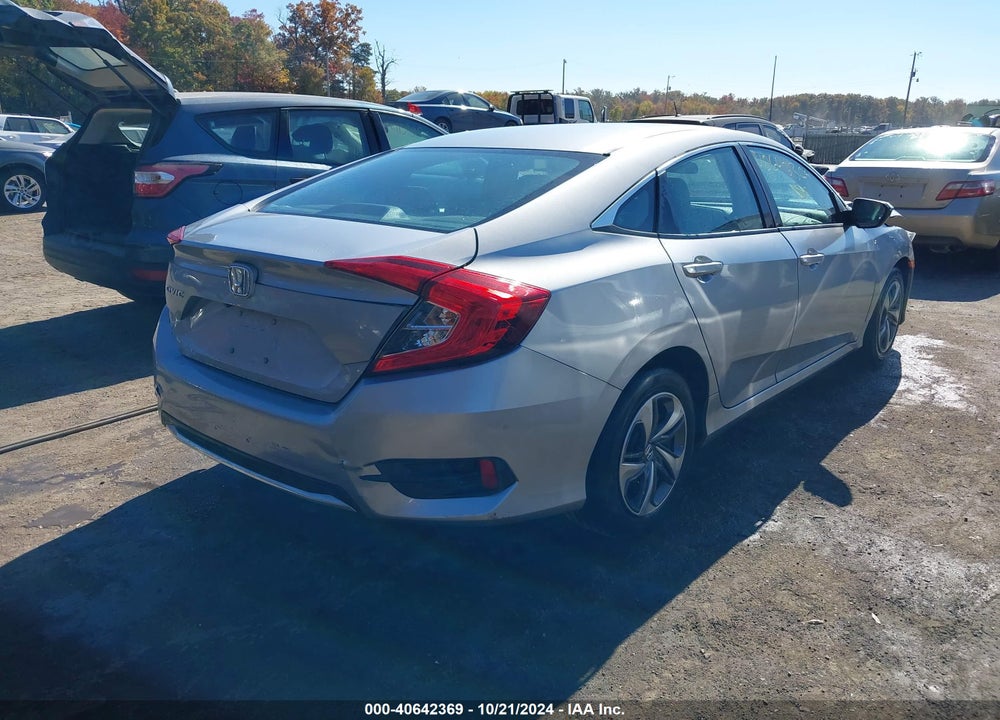 2019 HONDA CIVIC LX VIN: 2HGFC2F62KH579503
