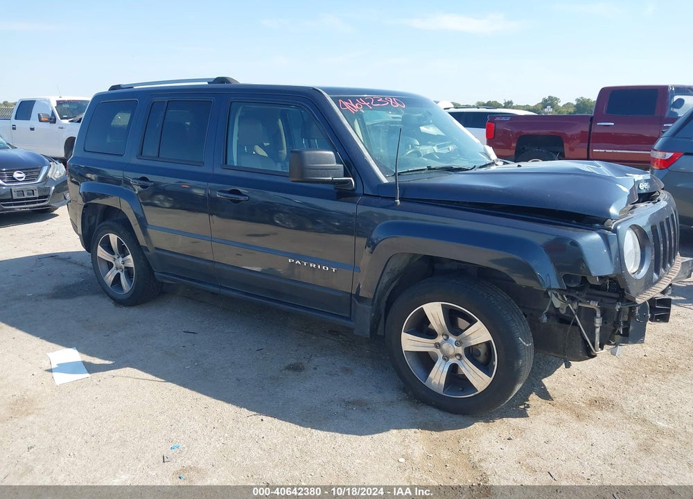 2016 JEEP PATRIOT HIGH ALTITUDE EDITION VIN: 1C4NJPFA3GD589138