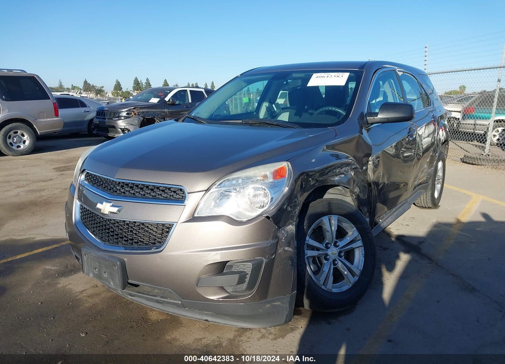 2010 CHEVROLET EQUINOX LS VIN: 2CNALBEWXA6371806