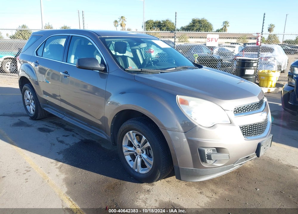 2010 CHEVROLET EQUINOX LS VIN: 2CNALBEWXA6371806