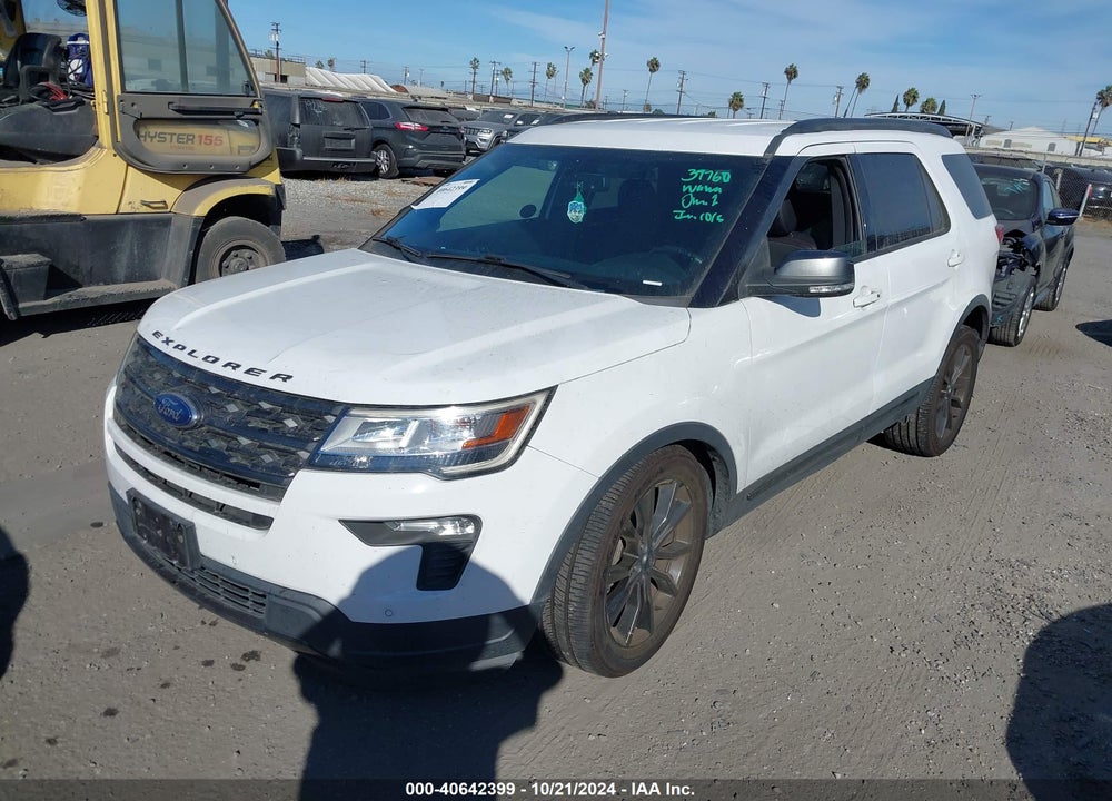 2018 FORD EXPLORER XLT VIN: 1FM5K7D8XJGC93936