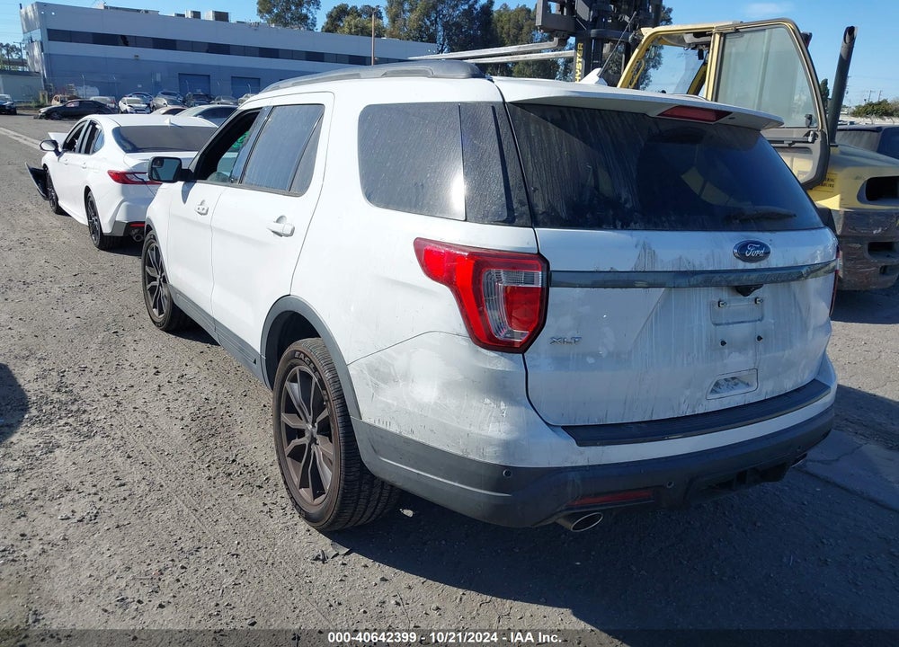 2018 FORD EXPLORER XLT VIN: 1FM5K7D8XJGC93936
