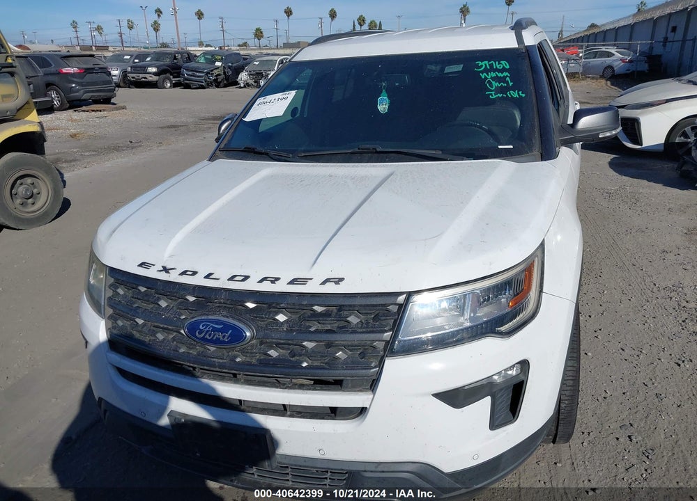 2018 FORD EXPLORER XLT VIN: 1FM5K7D8XJGC93936