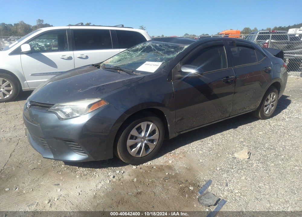 2015 TOYOTA COROLLA L VIN: 2T1BURHE2FC405468