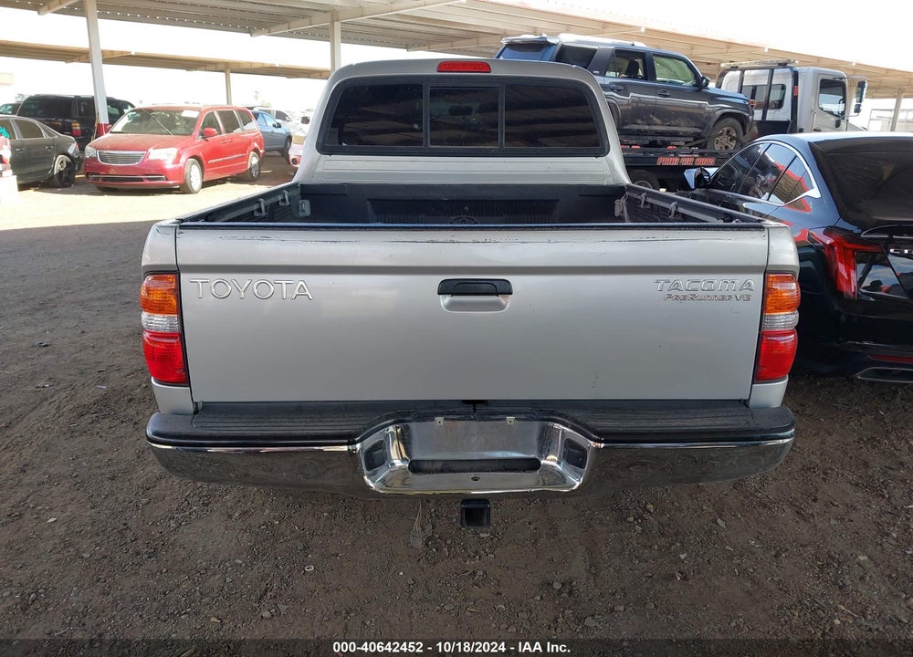 2002 TOYOTA TACOMA PRERUNNER V6 VIN: 5TEGN92N82Z116143