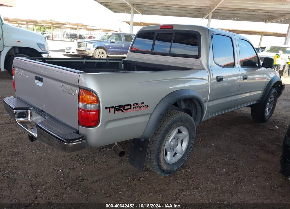 2002 TOYOTA TACOMA PRERUNNER V6 VIN: 5TEGN92N82Z116143