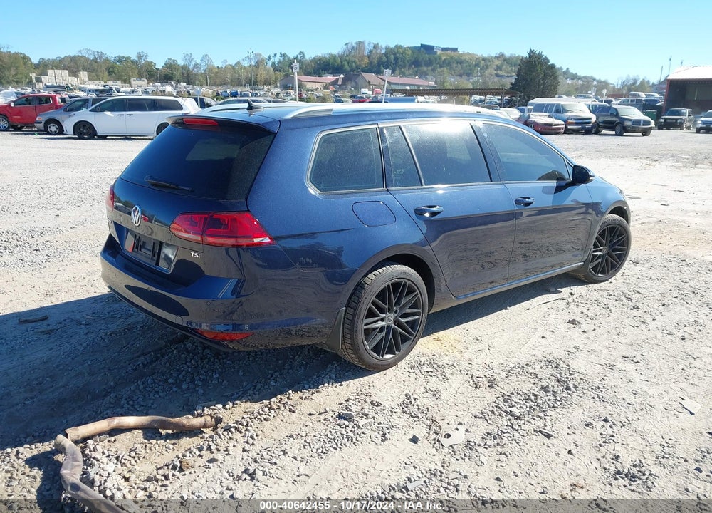 2015 VOLKSWAGEN GOLF SPORTWAGEN TSI SEL 4-DOOR VIN: 3VWC17AU1FM518643
