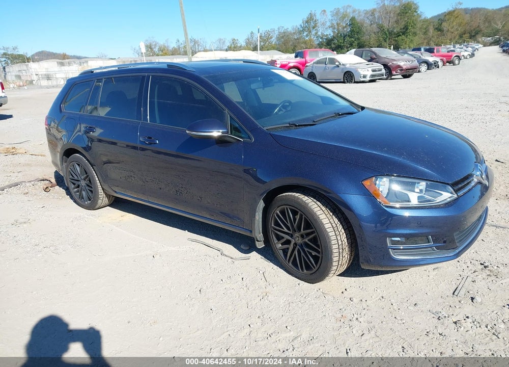 2015 VOLKSWAGEN GOLF SPORTWAGEN TSI SEL 4-DOOR VIN: 3VWC17AU1FM518643