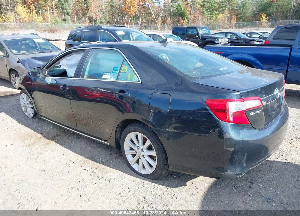 2013 TOYOTA CAMRY HYBRID XLE VIN: 4T1BD1FK8DU093758