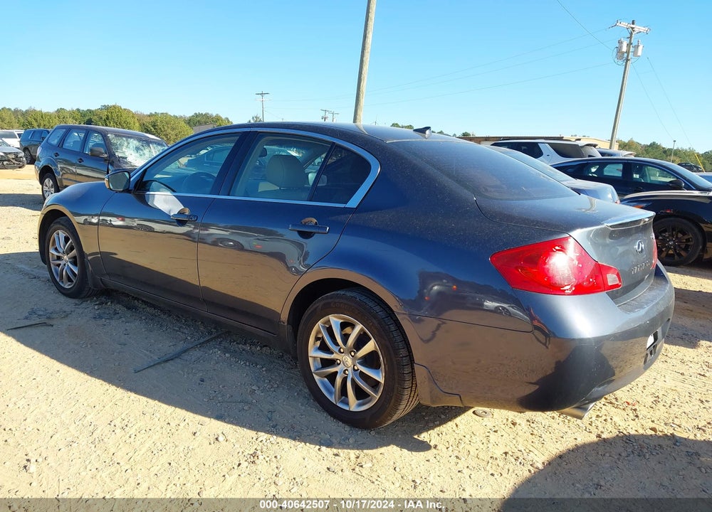 2009 INFINITI G37X VIN: JNKCV61F29M353655