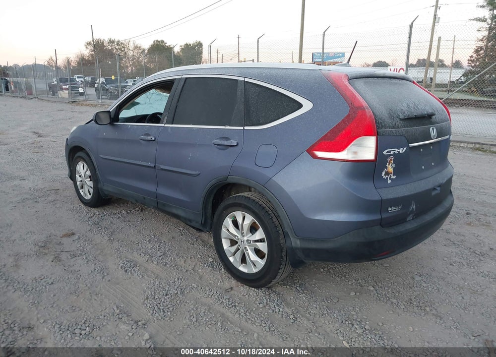 2013 HONDA CR-V EX-L VIN: 2HKRM4H76DH629310