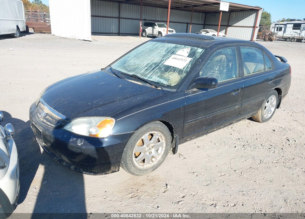 2003 HONDA CIVIC EX VIN: 2HGES26703H607680